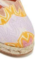 Thumbnail for your product : Missoni Crochet-knit Wedge Espadrilles