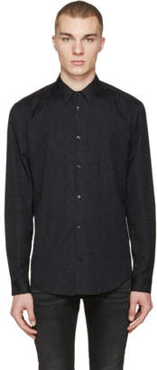 Versace Black Jacquard Shirt