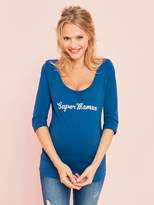 Thumbnail for your product : Vertbaudet Maternity Jumper with Wording