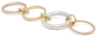 Spinelli Kilcollin Lyra 18kt Gold And Silver Ring - Gold
