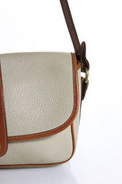 Thumbnail for your product : Dooney & Bourke Beige Brown Leather Pockets Crossbody Handbag