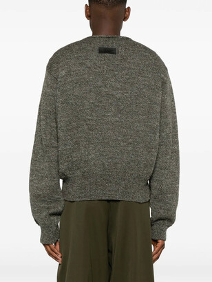 Magliano V-neck zip-up wool cardigan - ShopStyle