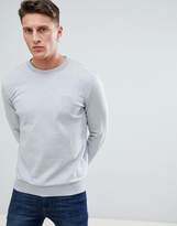 Thumbnail for your product : HUGO Logo Crew Neck Sweat In Grey