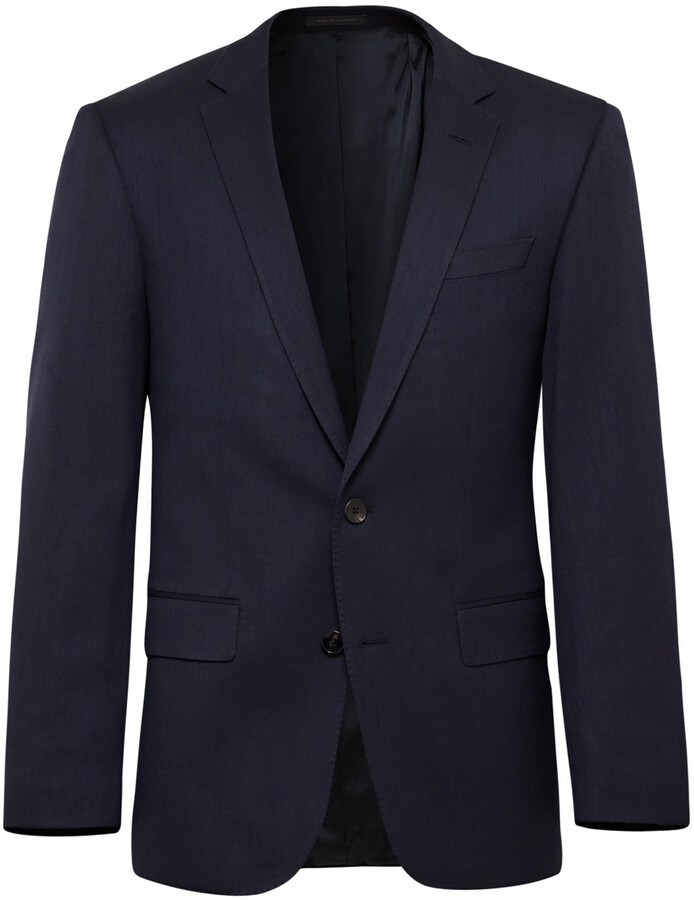 HUGO BOSS Huge/genius Slim-Fit Nailhead Wool-Blend Suit Jacket - ShopStyle