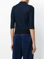 Thumbnail for your product : Maison Flaneur knitted polo top