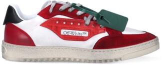 off white high tops red