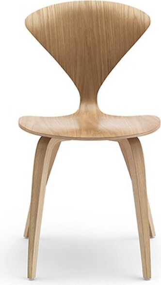 Cherner Chair Company Side Chair in Brown