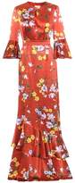Erdem Venice floral-printed silk dress