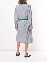 Thumbnail for your product : Kolor Striped Print Shirt Dress