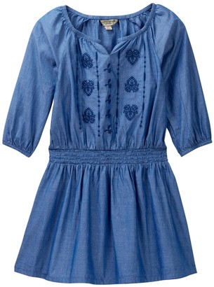 Lucky Brand Amanda Smocked Waist Denim Dress (Toddler Girls)
