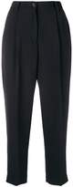 Thumbnail for your product : P.A.R.O.S.H. cropped tailored trousers