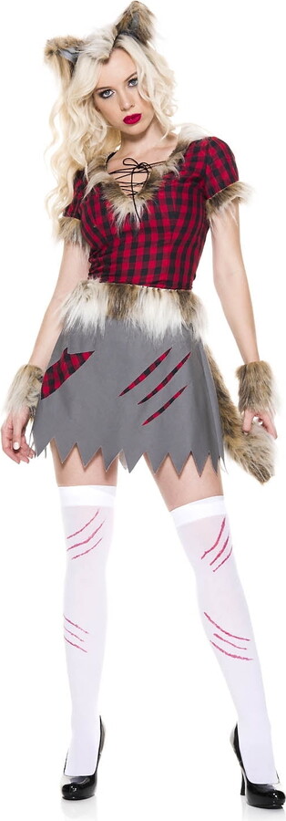 Music Legs Women’s Fierce Werewolf Costume 70981-XS