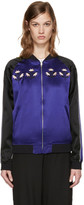 Thumbnail for your product : Opening Ceremony Reversible Navy Flower Bomber