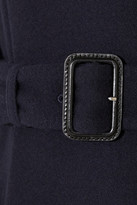 Thumbnail for your product : Burberry Belted brushed wool-blend coat