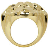 Thumbnail for your product : Versace Gold Large Medusa Ring