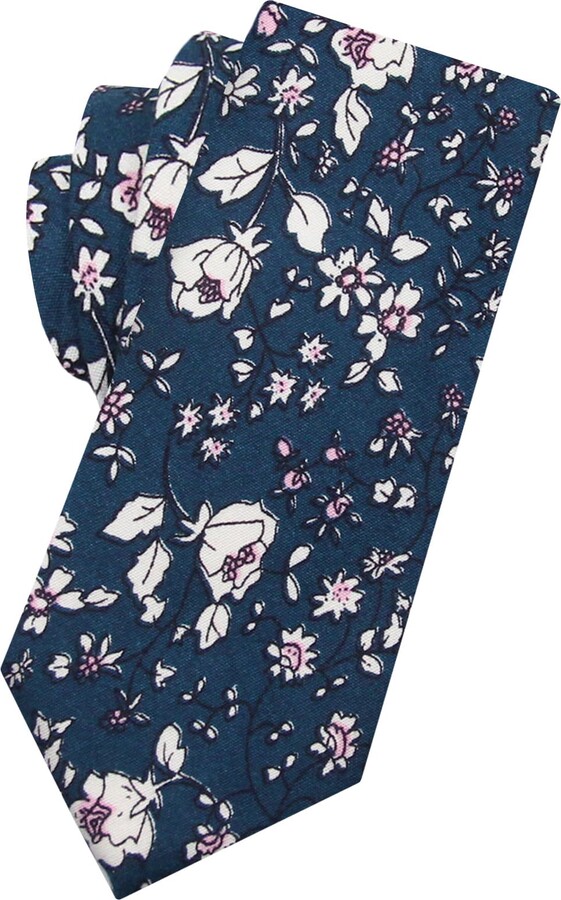 cotton skinny tie