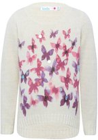 Thumbnail for your product : M&Co Butterfly print and sequin jumper