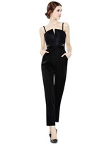 Thumbnail for your product : Alice + Olivia Structured Bustier Skinny Leg Jumpsuit