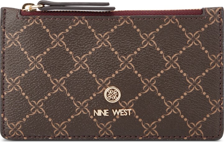 Nine West Women's Linnette Zip Around Wristlet Wallet
