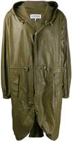 Thumbnail for your product : Loewe long leather parka