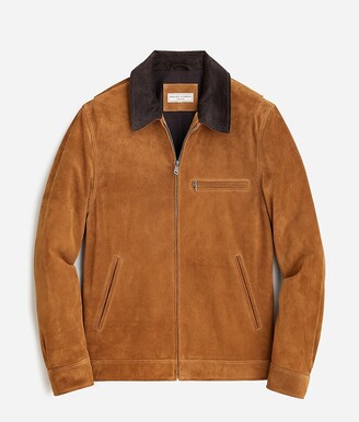 J.Crew Limited-edition Wallace & Barnes work jacket in Italian suede