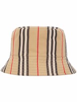 Thumbnail for your product : Burberry Icon Stripe bucket hat