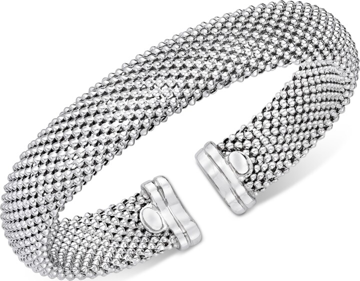 Sterling Silver Mesh Bracelet | Shop the world's largest 