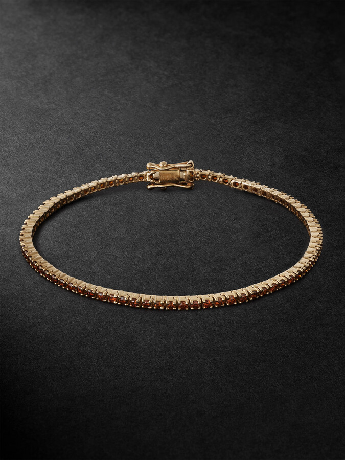 KOLOURS JEWELRY Spectra 14-Karat Gold Diamond Tennis Bracelet