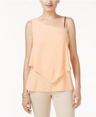 Thalia Sodi Embellished One-Shoulder Top, Created for Macy's