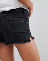 Thumbnail for your product : Replay High Rise Cut Off Denim Short