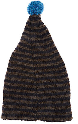 Grevi Men's Striped Wool-Blend Slouchy Hat