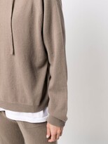 Thumbnail for your product : Allude Tartufo cashmere-blend hoodie