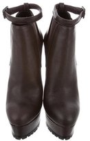 Thumbnail for your product : Vera Wang Leather Platform Booties w/ Tags