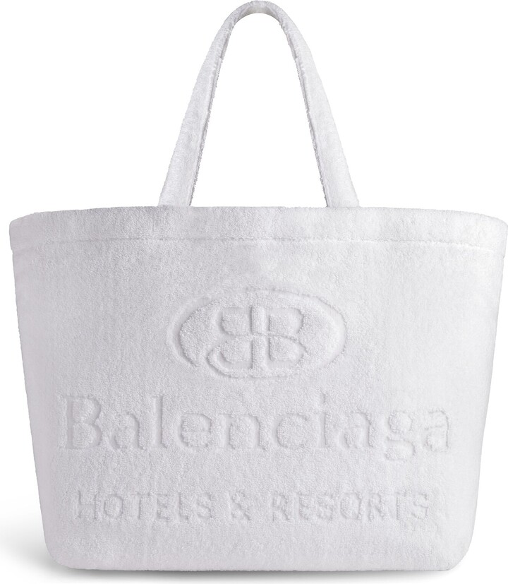 Balenciaga Jumbo Large Tote Bag In Towel Fabric - ShopStyle