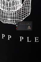 Thumbnail for your product : Philipp Plein Black "say Something" T-shirt With Stylized Skull