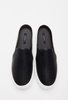 Thumbnail for your product : Forever 21 Faux Leather Slip-Ons