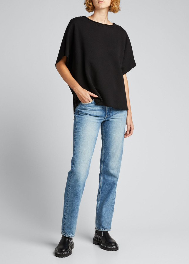 Frank And Eileen Capelet Raw Edge Tee Shopstyle Sport Tops