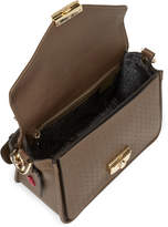 Thumbnail for your product : Longchamp Mademoiselle Perforated Leather Crossbody