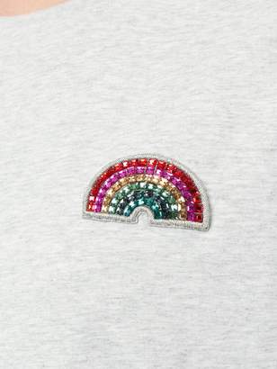 Anya Hindmarch diamante rainbow T-shirt