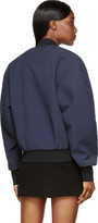 Thumbnail for your product : Juun.J Navy Reversible Classic Bomber Jacket