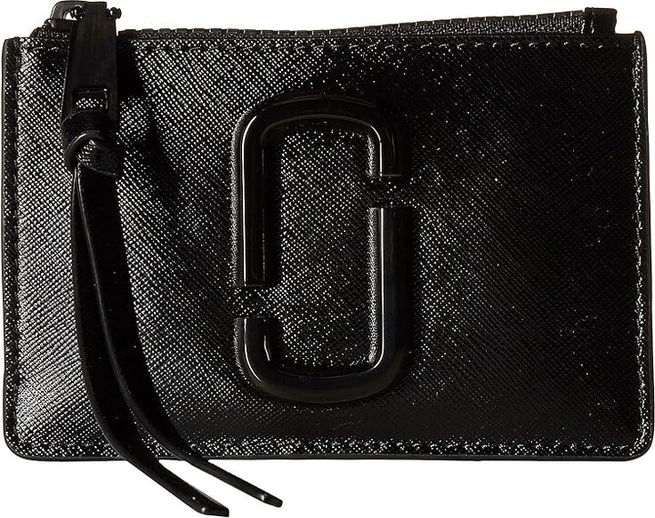Marc Jacobs Snapshot DTM Top Zip Multi Wallet (Black) Wallet Handbags