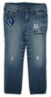 True Religion Toddler's, Little Boy's & Boy's Geno Patch Detail Skinny Jeans