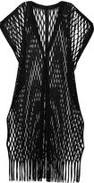 Thumbnail for your product : Issey Miyake Long Cut-Out Pleated Jacket