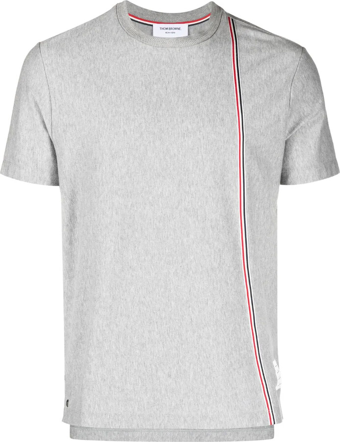 Thom Browne RWB stripe cotton T-shirt