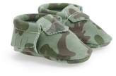 Thumbnail for your product : Freshly Picked Camo Print Suede Moccasin