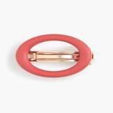 Thumbnail for your product : J.Crew Oval barrette in matte enamel