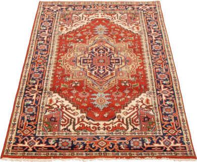 Isabelline One-of-a-Kind Kenio Hand-Knotted New Age 4'8\