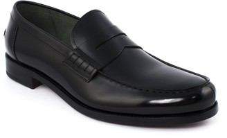 Doucal's Doucals Black Leather Loafer