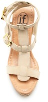 Thumbnail for your product : Carrini T-Strap Wedge Heel
