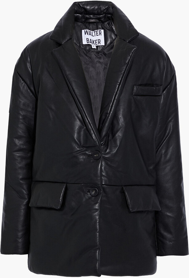 Walter Baker Camille Padded Leather Jacket - ShopStyle